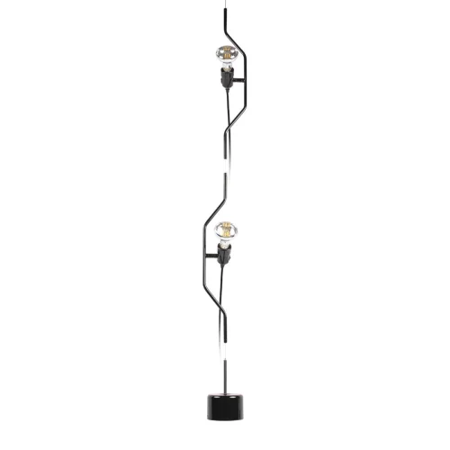 Светильник подвесной Parentesi 10346-2 Black LOFT IT без плафона 2 лампы, основание чёрное в стиле модерн на растяжку фото 3